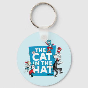 Chaveiro Dr. Seuss Logotipo do Gato no Chapéu - Personage