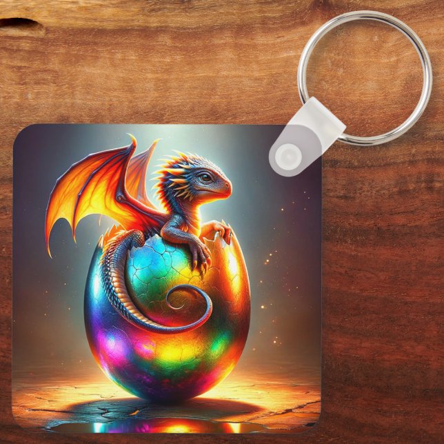 Chaveiro Dragão bebê (Verso)