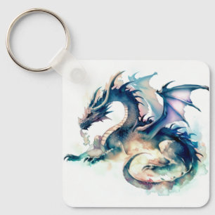 Chaveiro Dragão com asas