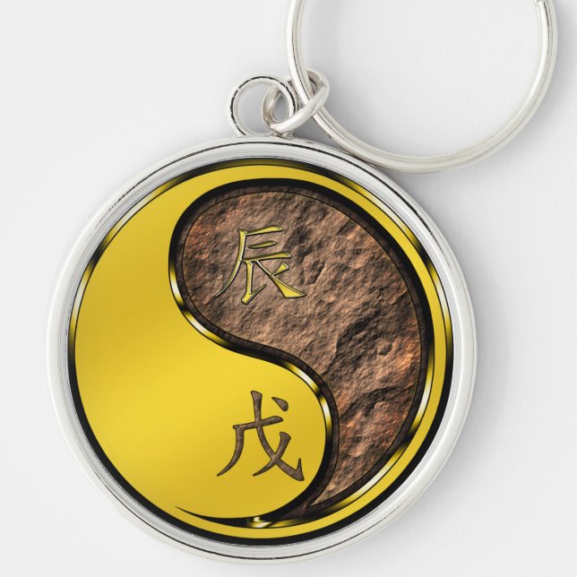 Chaveiro Dragão da Terra (Frente)