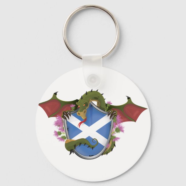 Chaveiro Dragão Escocês (Frente)