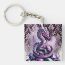 Dragão Gótico Místico Roxo