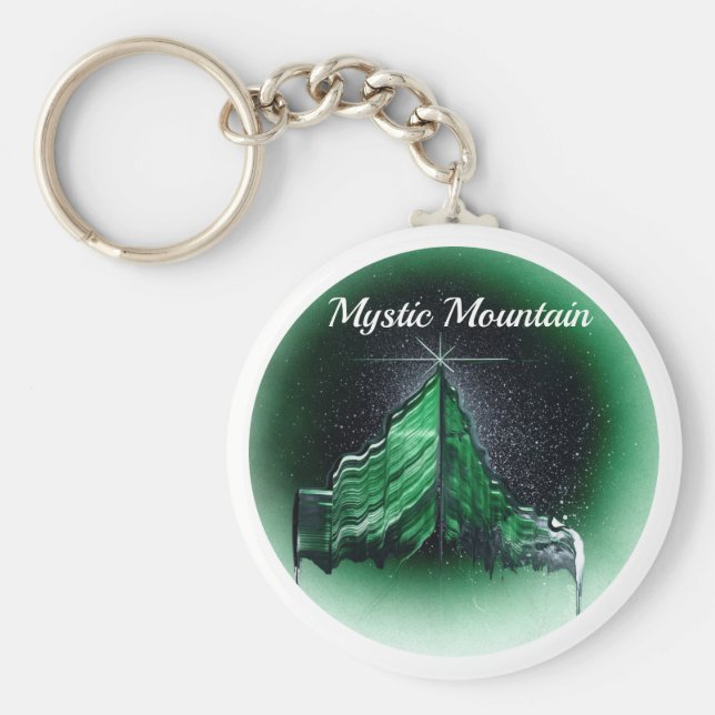 Chaveiro Dragão Negro Tomando Voo (Frente)