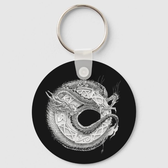Chaveiro Dragão Ornamental (Frente)