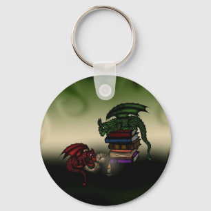 Chaveiro Dragões de Biblioteca