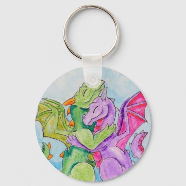 Chaveiro Dragon Hug (Frente)