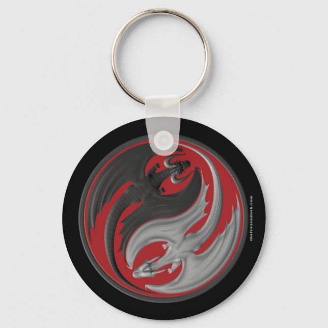 Chaveiro Dragon Yin-Yang (Frente)