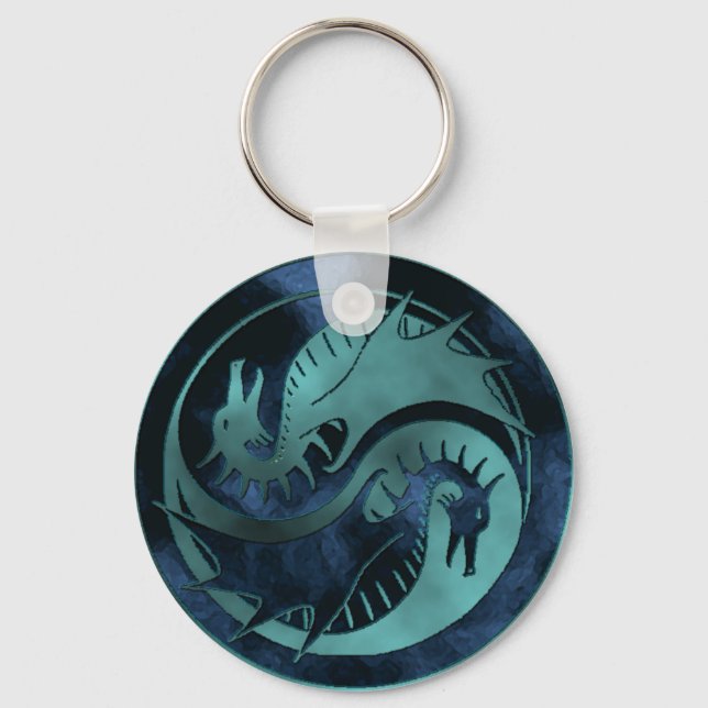 Chaveiro Dragon Yin Yang (Frente)