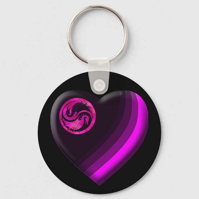 Chaveiro Dragon Yin Yang (Frente)