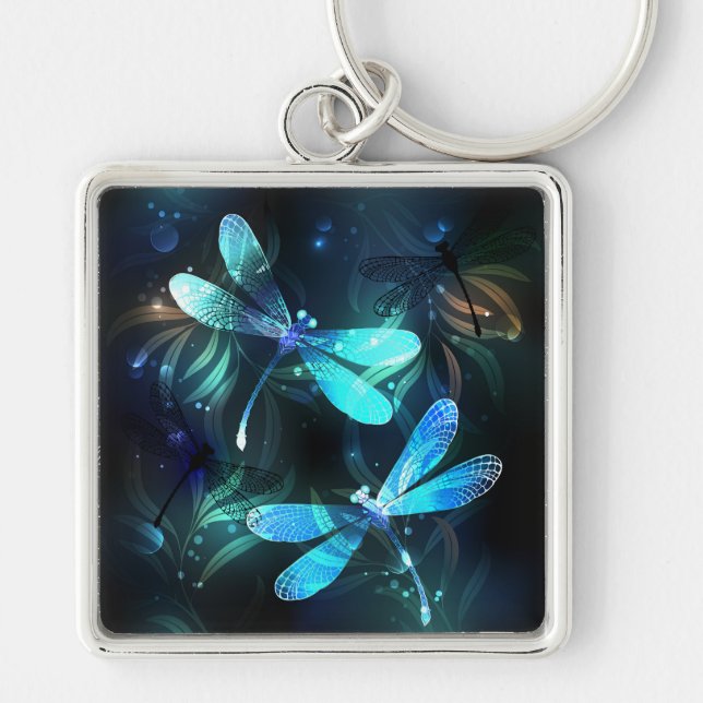 Chaveiro Dragonflies de lago (Frente)