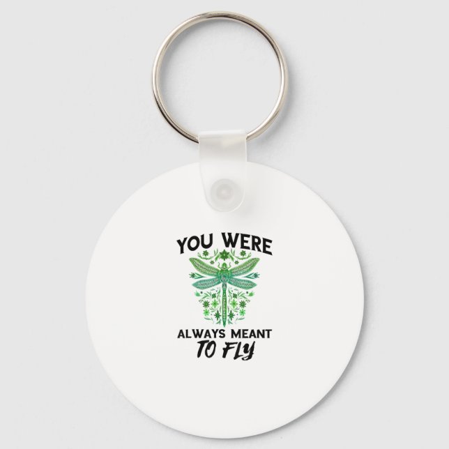 Chaveiro Dragonflies Nature Insett Sempre Querem Voar Drag (Frente)