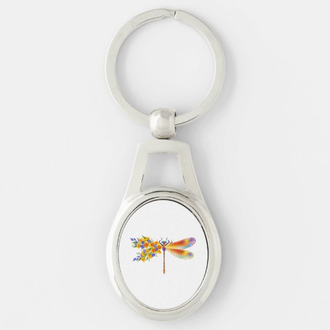 Chaveiro Dragonfly Amarelo (Frente)