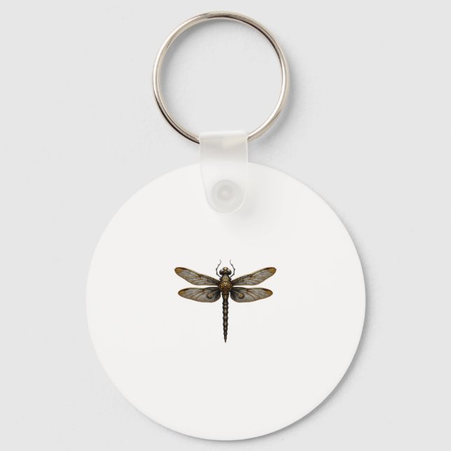 Chaveiro Dragonfly Animal Art Graphic Dragonfly (2) (Frente)