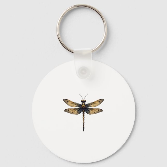 Chaveiro Dragonfly Animal Art Graphic Dragonfly (3) (Frente)