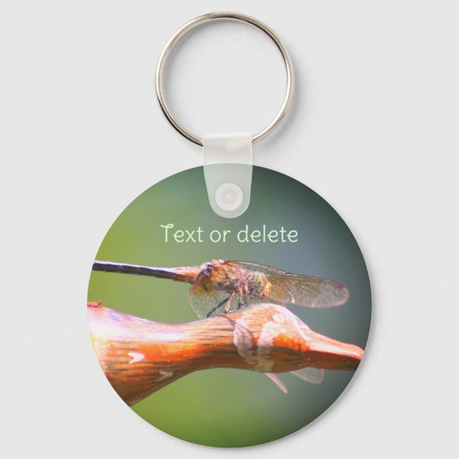 Chaveiro Dragonfly Co Pilot Natureza Personalizada (Frente)