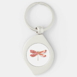 Chaveiro Dragonfly com joalheria sakura