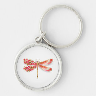 Chaveiro Dragonfly com joalheria sakura