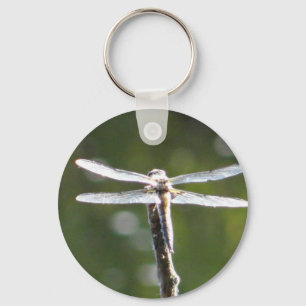 Chaveiro Dragonfly de cinza clara