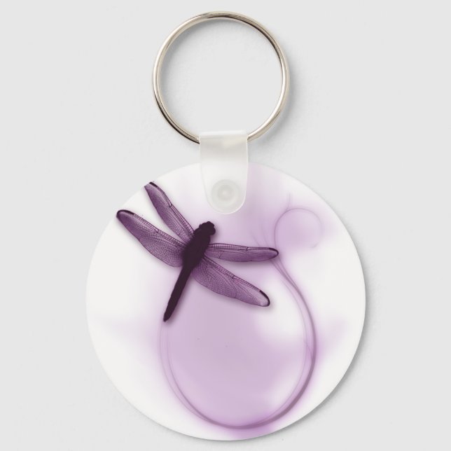 Chaveiro Dragonfly Roxo (Frente)