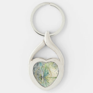 Chaveiro Dragonfly Verde Azul