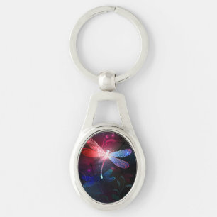 Chaveiro Dragonfly vermelha