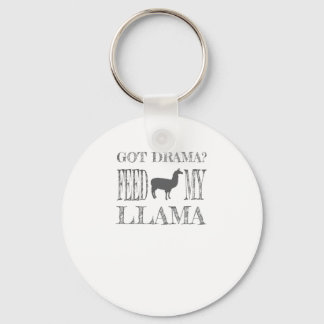 Chaveiro Drama Llama Fez Drama Alimentar Meu Lama