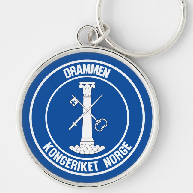 Chaveiro Drammes Round Emblem (Frente)