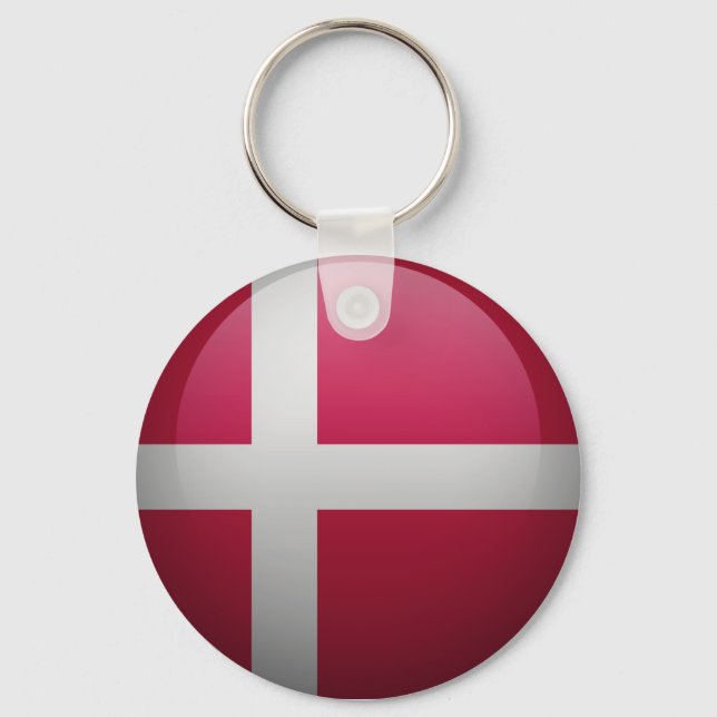 Chaveiro Drapeau du Danemark (Frente)