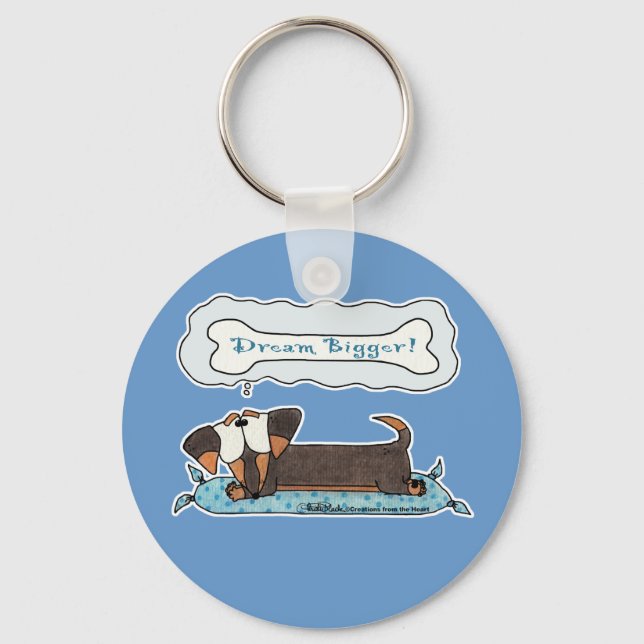 Chaveiro Dream Bigger (Frente)