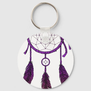 Chaveiro Dream Catcher Roxo