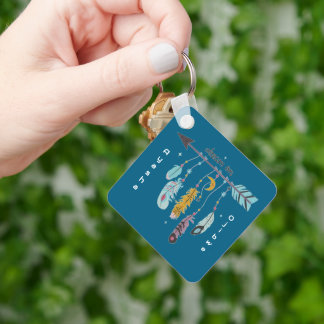 Chaveiro Dream On Boho Tribal Native Custom Tribe/Name