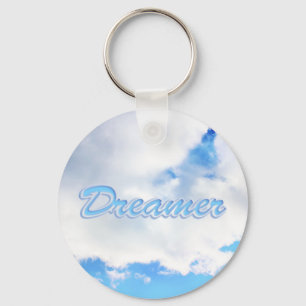 Chaveiro Dreamer Puffy White Clouds e Blue Sky