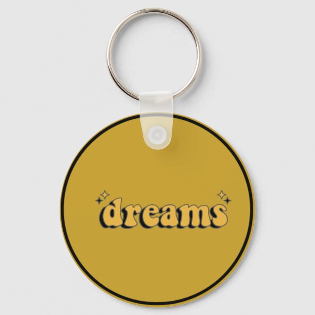 Chaveiro "Dreams in Your Pocket: Encouragement Keychain" (Frente)