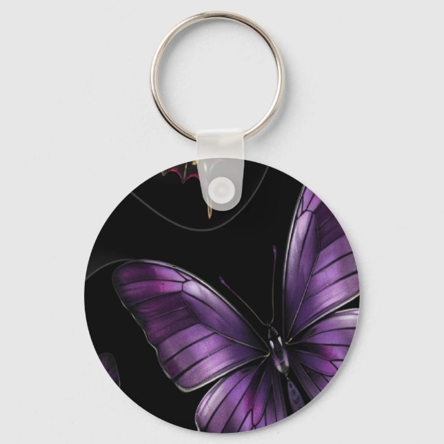 Chaveiro Dreamy Butterfly Pattern (Frente)