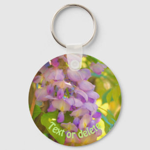 Chaveiro Dreamy Wisteria Flower Personalizada