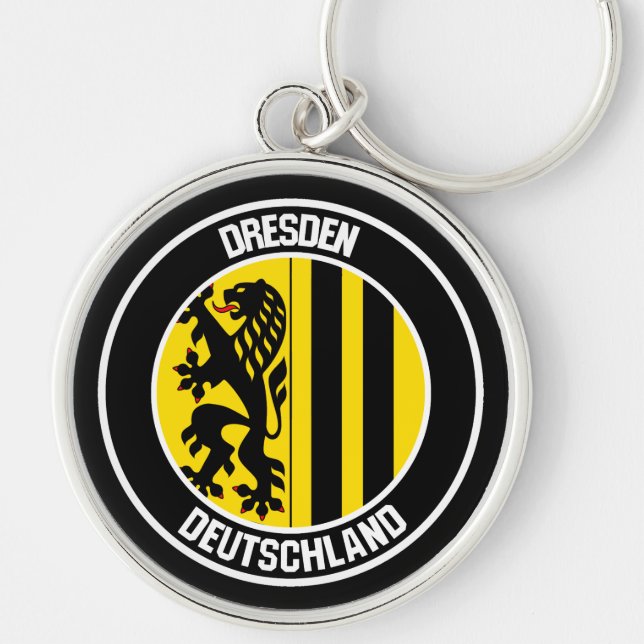 Chaveiro Dresden Round Emblem (Frente)