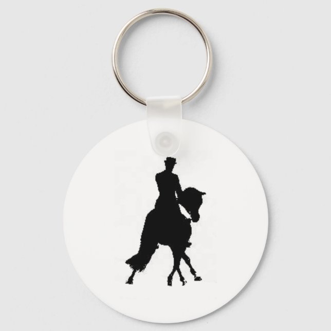 Chaveiro Dressage Meia Cadeia de Chave de Passagem (Frente)