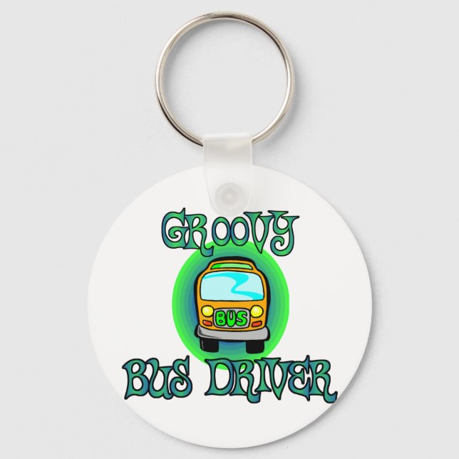 Chaveiro Driver de barramento Groovy (Frente)