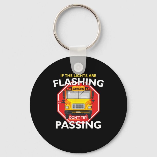 Chaveiro Driver de barramento se as luzes estiverem piscand (Frente)