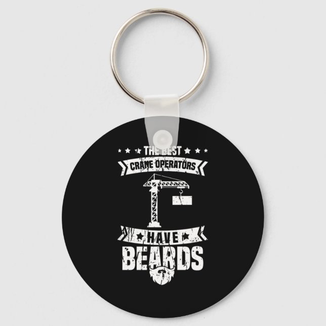 Chaveiro Driver de Rigger do Operador Crane (Frente)