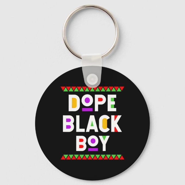 Chaveiro Droga Black Boy African American Black History Mon (Frente)