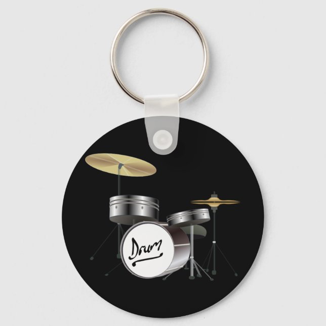 Chaveiro Drum Kit (Frente)