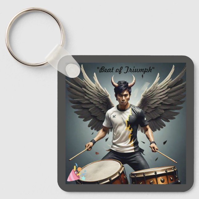 Chaveiro "Drumbeat de Sucesso" (Frente)