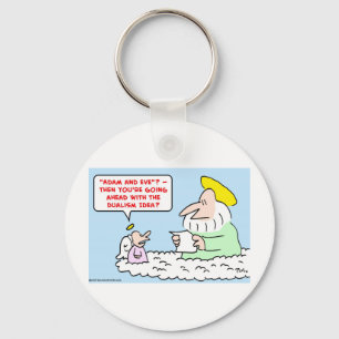 Chaveiro dualismo de adam eve