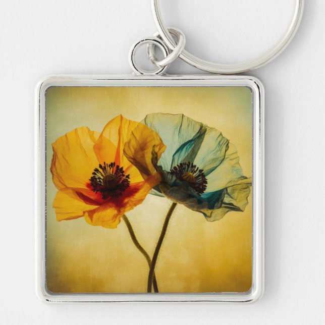 Chaveiro Duas Flores (Frente)