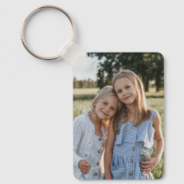 Chaveiro Duas Fotografias Personalizadas Dupla Face