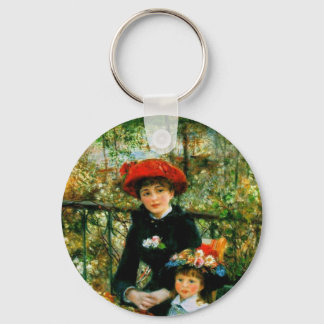Chaveiro Duas Irmãs (no terraço) de Pierre Renoir