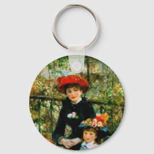 Chaveiro Duas Irmãs no Terraço por Renoir