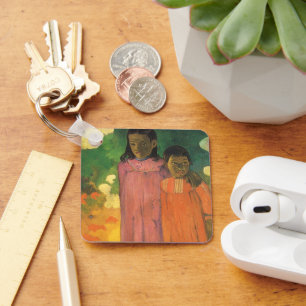 Chaveiro Duas Irmãs por Paul Gauguin, Vintage Fine Art