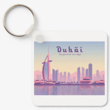 Dubai UAE Burj Khalifa Pastel Design Viagem